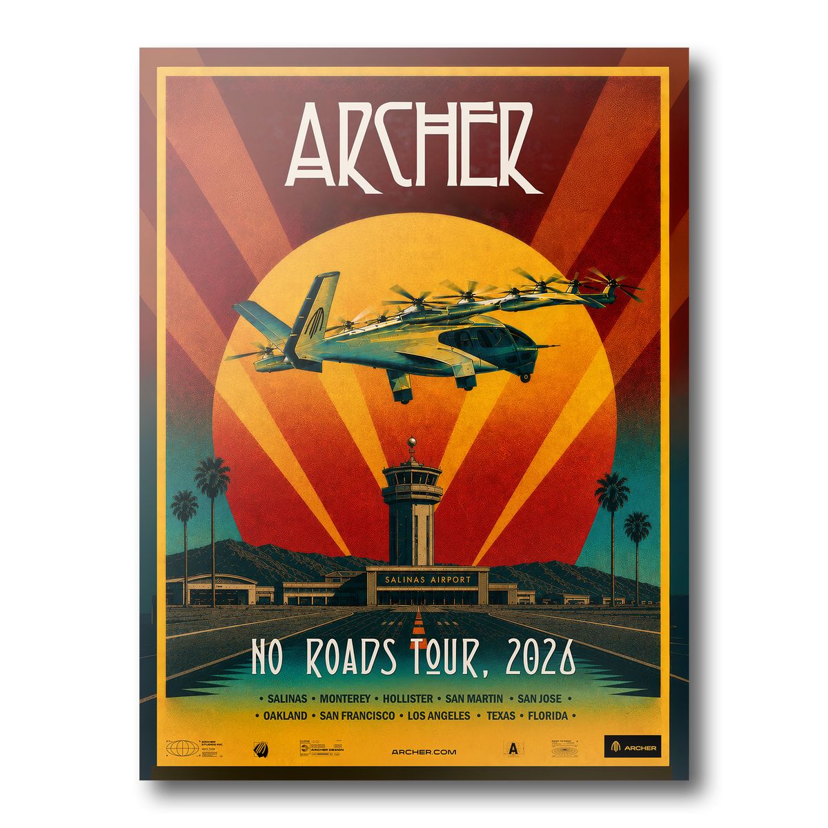 No Roads Tour: Salinas Print